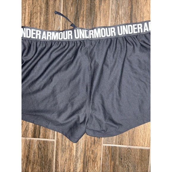 NWT Under Armour‎ Womens Heatgear Running Shorts Gray Size L - Picture 9 of 14